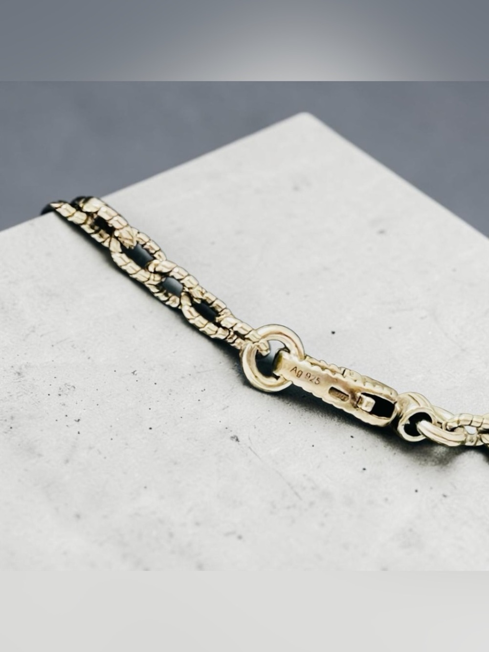 Gucci Interlocking G Arabesque925 Silver Necklace - Picture 6 of 12